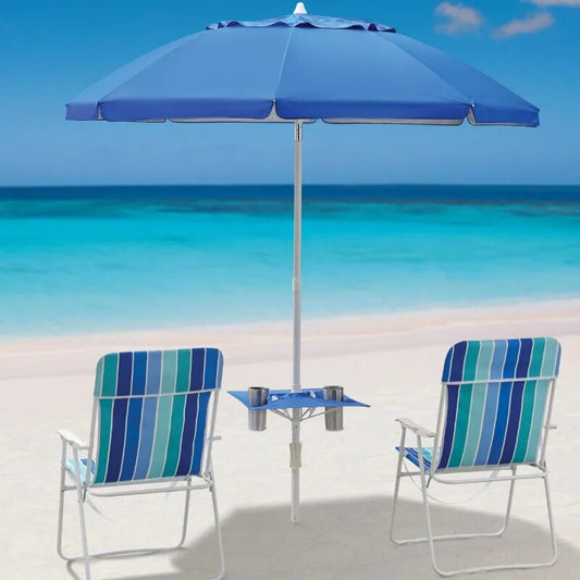 MS 7FT UMBRELLA WITH TABLE umbrella for beach  patio umbrella