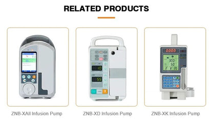 Medical Pet Portable LCD Touch Screen Intravenous Veterinary Infusion Pumps LED Portable Animal Hospital Infusion Pump