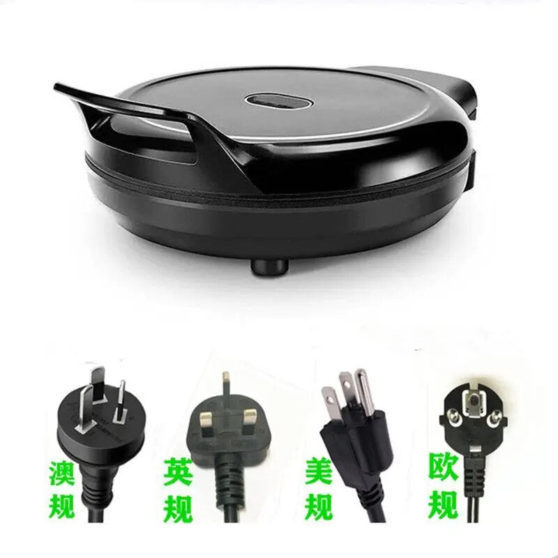 110V export small household appliances Taiwan electric cake stall household double-sided heated pan pan deepening non-stick pan