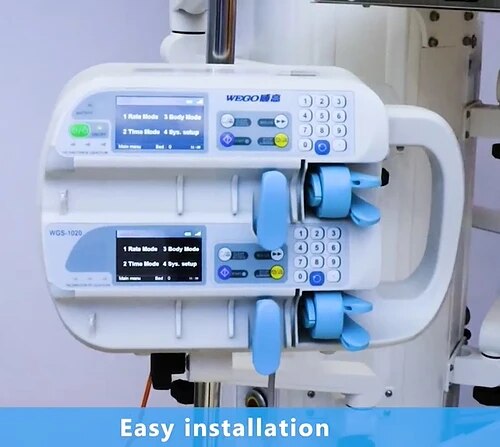 WEGO CE Approved Portable Lab Syringe Infusion Pump Medical Veterinary Syringe Pumps