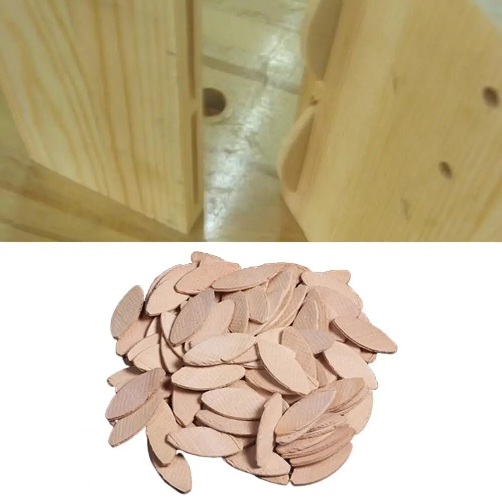 DIY Joiner Biscuits Plate Multiple Wooden Biscuits Solid Wood Multiple Compact Wooden Biscuits Strong Compressive Ability